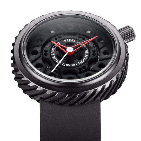 Rubber Strap Casual Wristwatch
