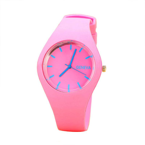 Candy Color Jelly Watch