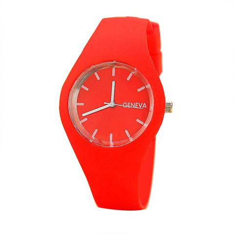 Candy Color Jelly Watch