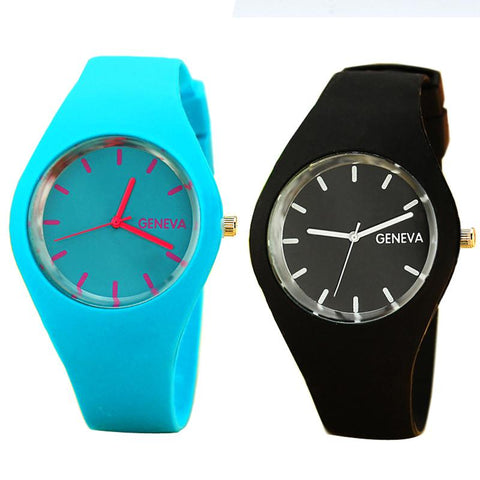 Candy Color Jelly Watch