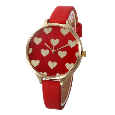 Fashion Love Heart Watch
