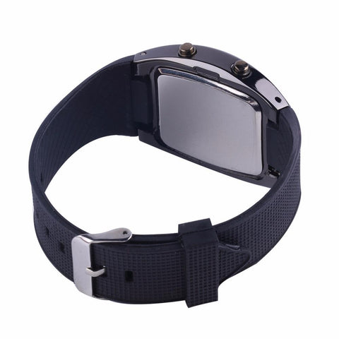 Flash LED Quartz Wristwatch