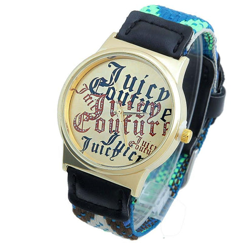 Ethnic Textile Strap Watch