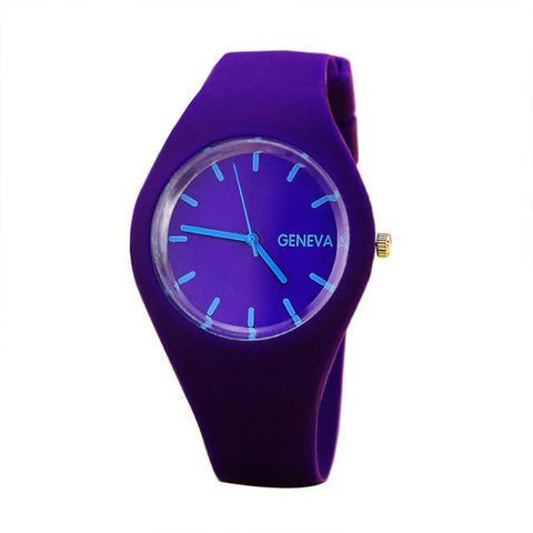 Candy Color Jelly Watch