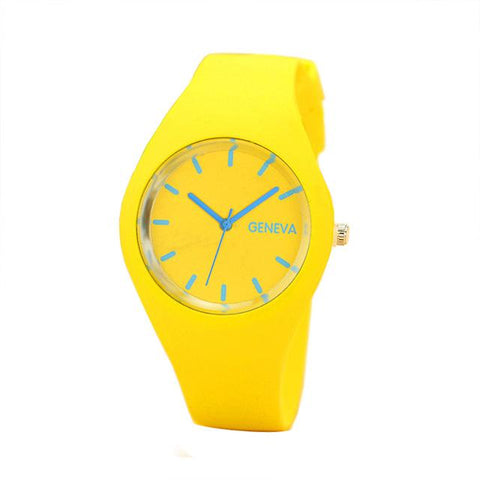 Candy Color Jelly Watch