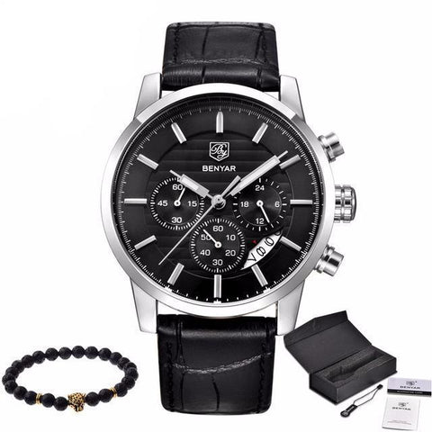 Fashion Analog Leather Strap Wristwatch